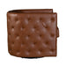 Capstone - Tufted Barrel Swivel Chair - Brown - Simple Home Plus