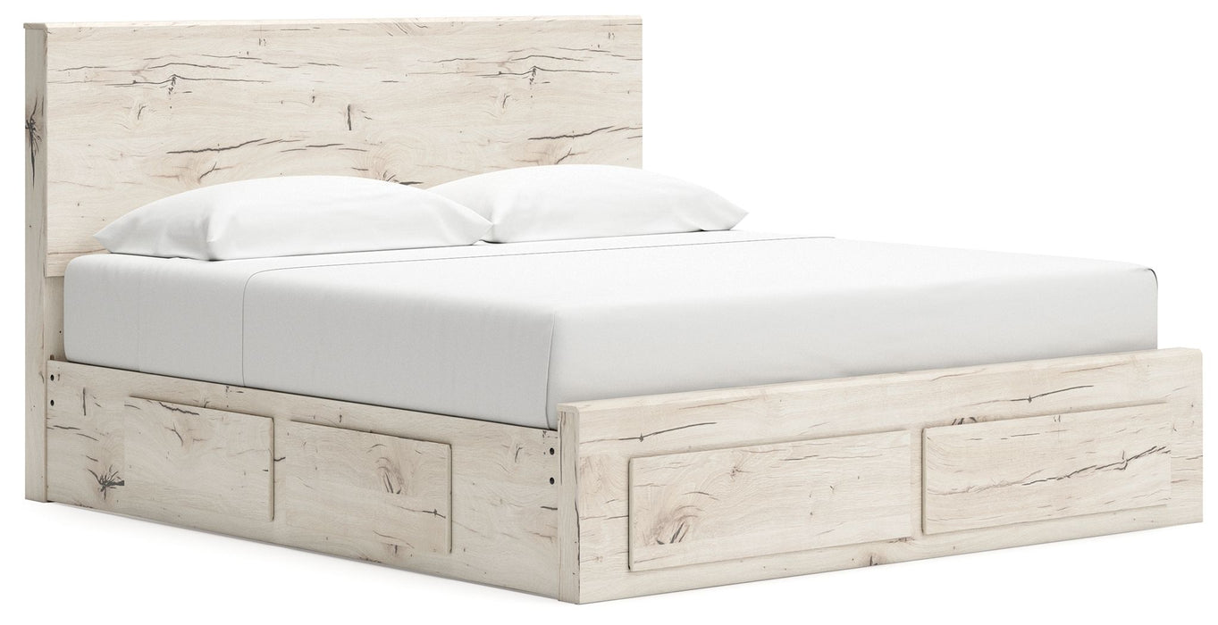 Lawroy - Panel Bed With Storage - Simple Home Plus