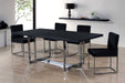 Giselle - Dining Chair with Chrome Base (Set of 2) - Simple Home Plus
