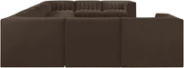 Rummi - Velvet Performance Fabric Upholstered 10 Piece Modular Sectional - Simple Home Plus