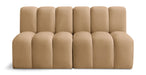 Arc - Velvet 2 Seats Modular Sofa - Simple Home Plus
