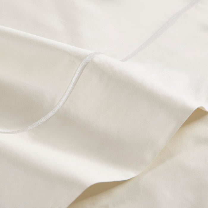 Luxury Egyptian - King Pillowcases - Ivory - Simple Home Plus