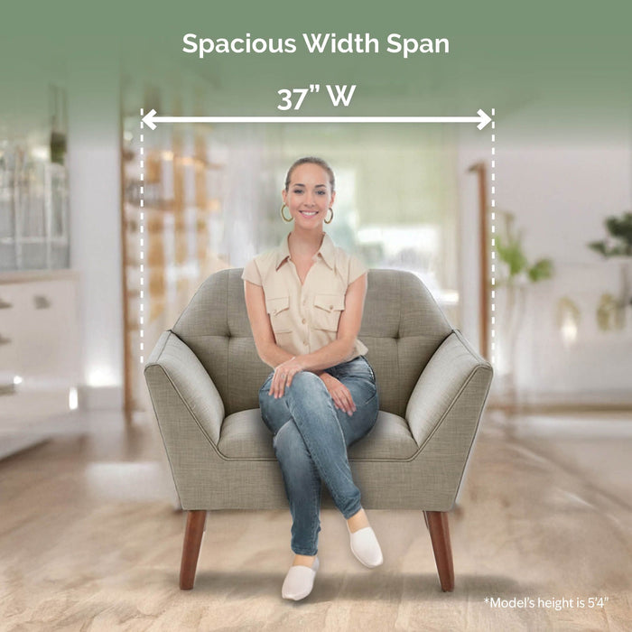 Newport - Lounge Chair - Light Blue