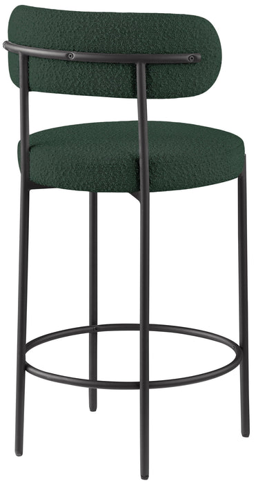 Beacon - Boucle Fabric Stool (Set of 2) - Simple Home Plus