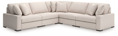 Calden - 5-Piece Sectional - Oyster - Simple Home Plus