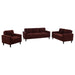 Ruth - Upholstered Track Arm Sofa Set - Simple Home Plus