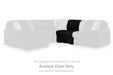 Midnight-Madness - Armless Chair - Onyx - Simple Home Plus