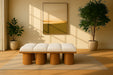 Pavilion - 8 Piece Modular Bench With Brown Base - Simple Home Plus