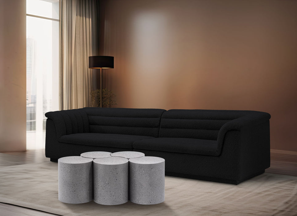 Dimple - 5 Piece Modular Coffee Table - Terazzo Finish - Simple Home Plus