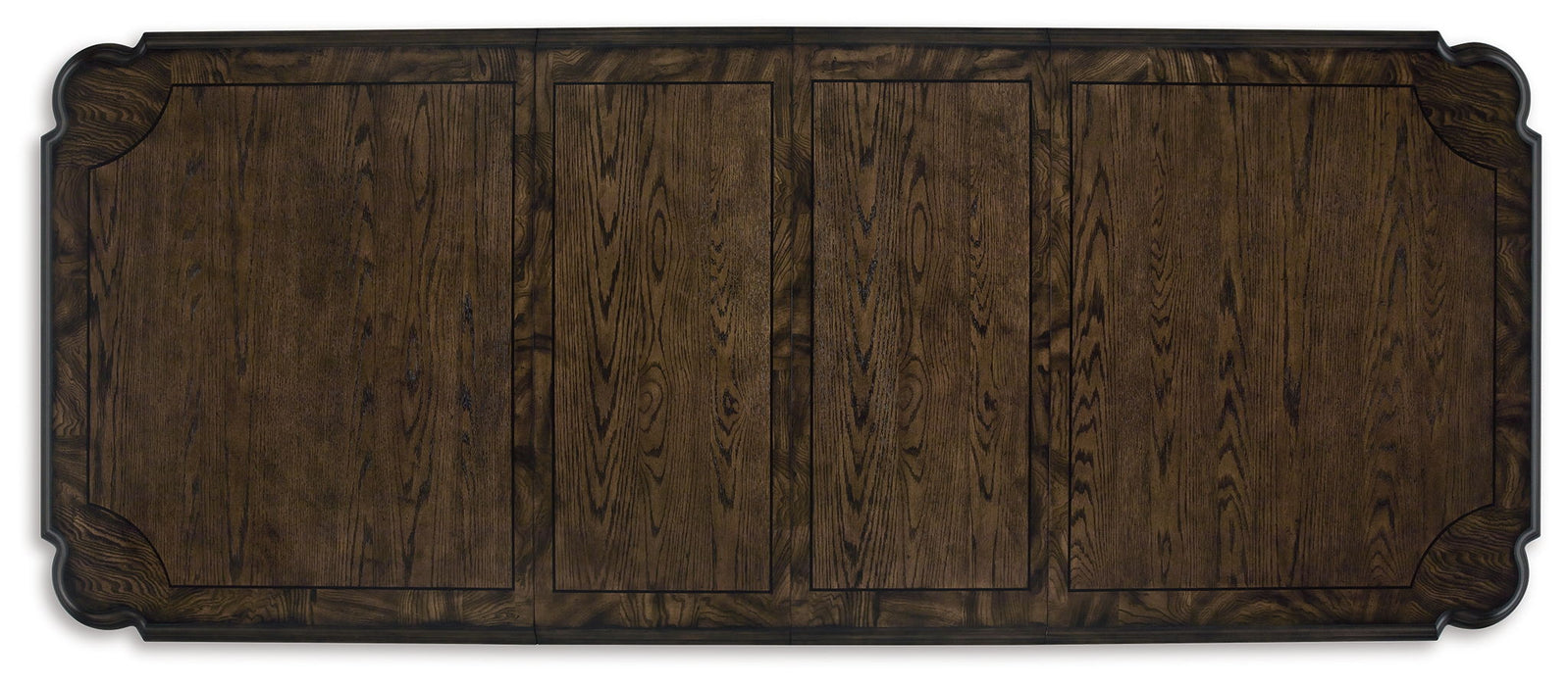 Maylee - Dark Brown - 11 Pc. - Dining Extension Table, 4 Side Chairs, 2 Arm Chairs, Storage Bench, Buffet And Hutch - Simple Home Plus