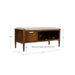 Arcadia - Accent Bench With Storage And Upholstered Cushion - Walnut Brown - Simple Home Plus