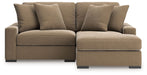 Calden - 2-Piece Sectional With RAF Corner Chaise - Sable - Simple Home Plus