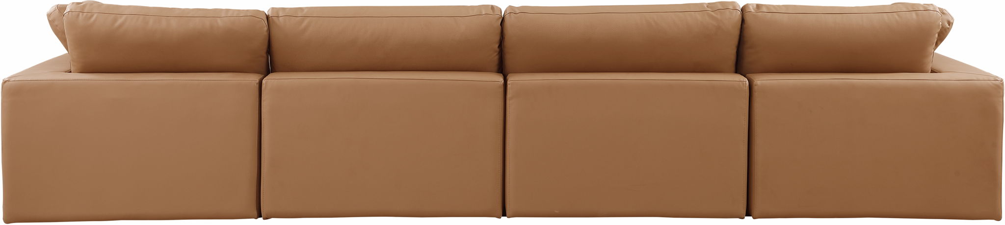 Comfy - Faux Leather Modular Sofa 4 Seats - Simple Home Plus