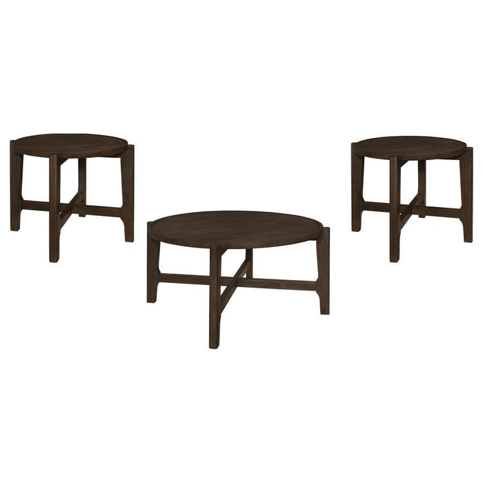 Cota - Solid Wood Coffee And End Table Set - Simple Home Plus