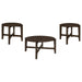 Cota - Solid Wood Coffee And End Table Set - Simple Home Plus