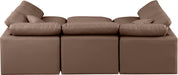 Indulge - Faux Leather 6 Piece Modular Sectional - Simple Home Plus