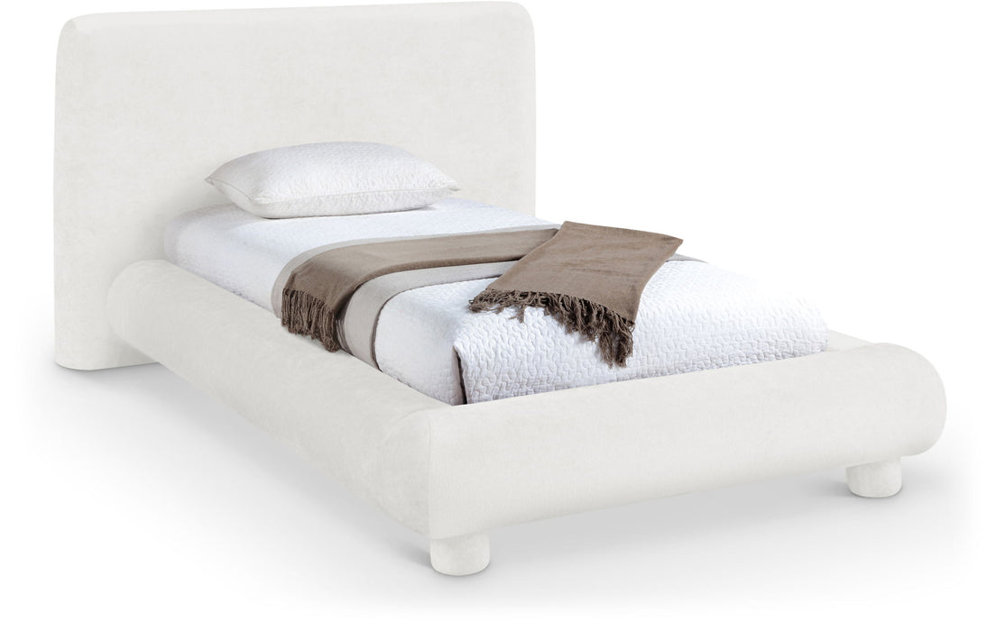 Blair - Chenille Upholstered Bed - Simple Home Plus