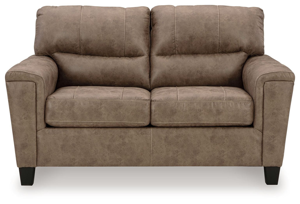 Navi - Fossil - Loveseat - Simple Home Plus