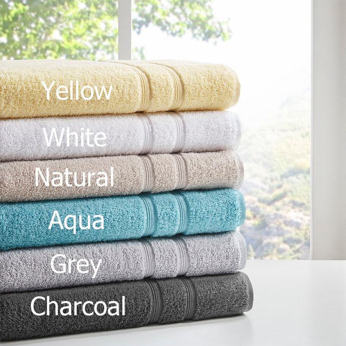 Aegean - 6 Piece Towel Set - Aqua - Simple Home Plus