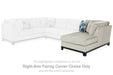 Maxon Place - Raf Corner Chaise - Stone - Simple Home Plus
