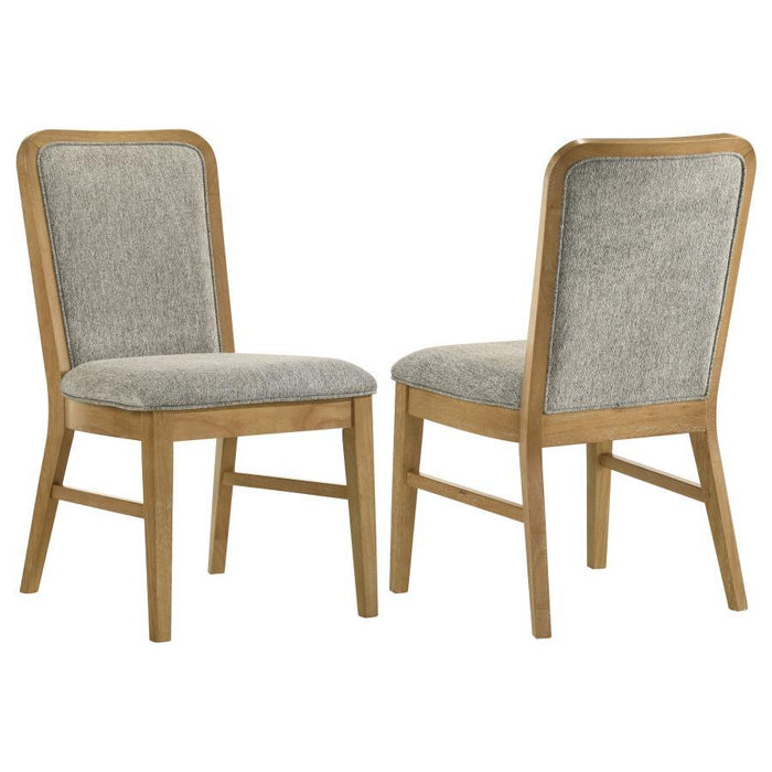 Croyden - Dining Side Chair (Set of 2) - Gray / Weathered Natural - Simple Home Plus
