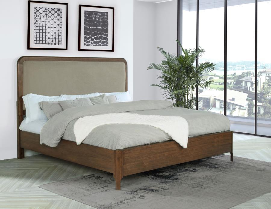 Maderia - Upholstered Panel Bed - Simple Home Plus