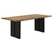 Bradshaw - Live Edge Wood Dining Table - Natural Acacia - Simple Home Plus