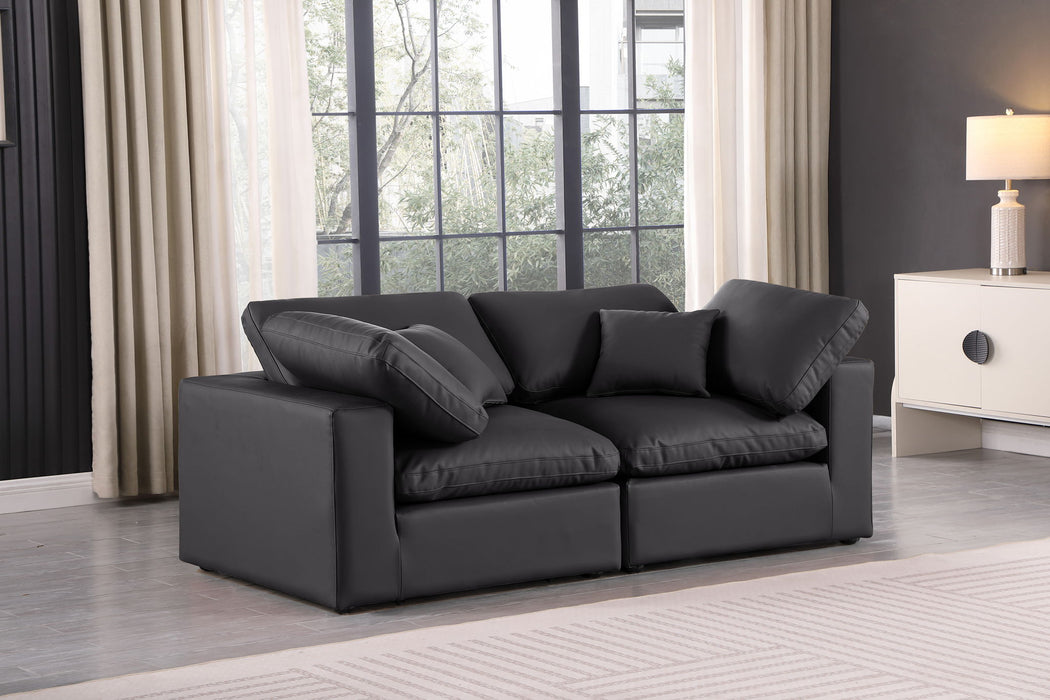 Comfy - Faux Leather Modular Sofa 2 Seats - Simple Home Plus