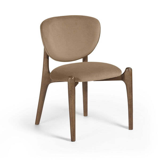 Velora - Upholstered Dining Chair (Set of 2) - Brown Base - Simple Home Plus
