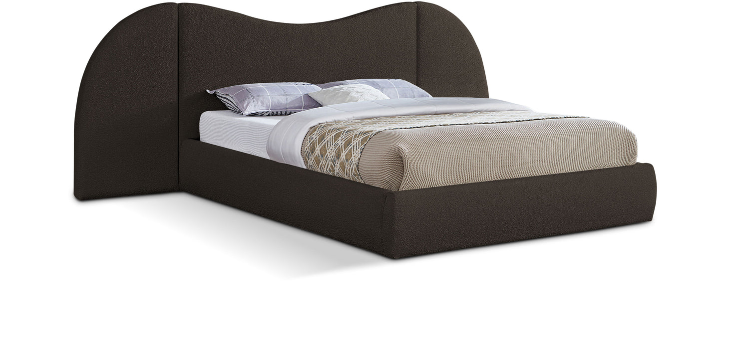Everest - Boucle Fabric Bed - Simple Home Plus