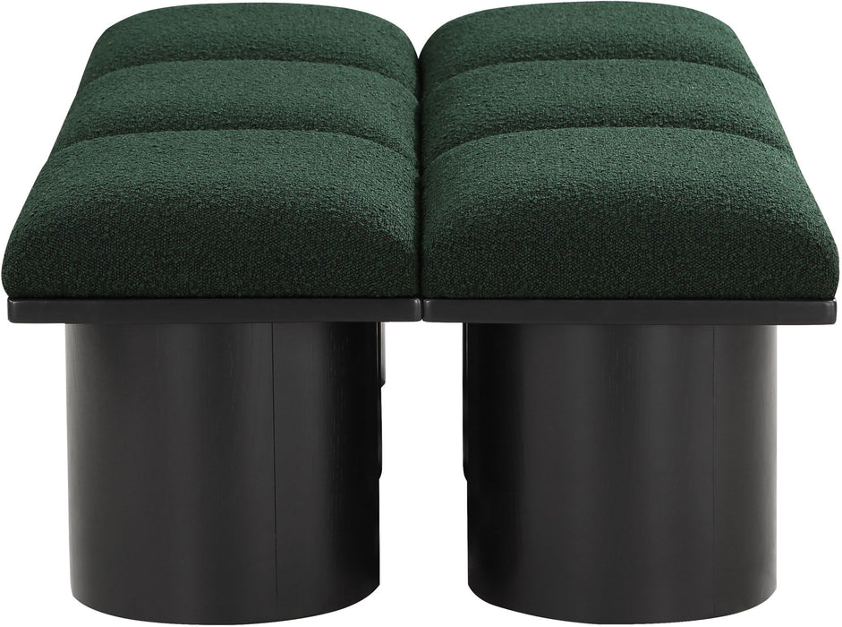 Pavilion - 6 Piece Modular Bench With Black Base - Simple Home Plus