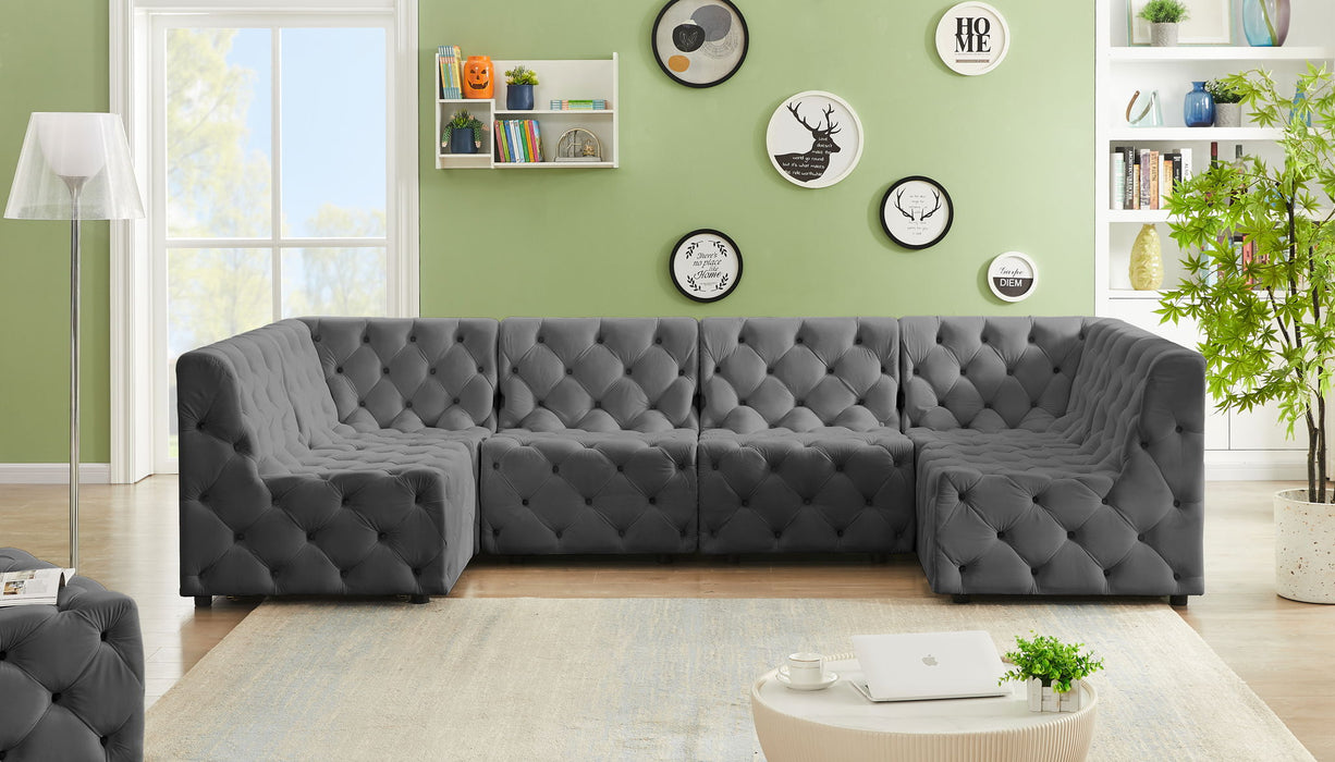 Tuft - 6 Piece Modular Sectional - Simple Home Plus