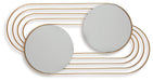 Warrenley - Gold Finish - Accent Mirror - Simple Home Plus