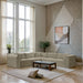 Shaggy - 5 Piece Modular Corner Sectional - Simple Home Plus