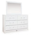 Maeling - Six Drawer Dresser - Simple Home Plus