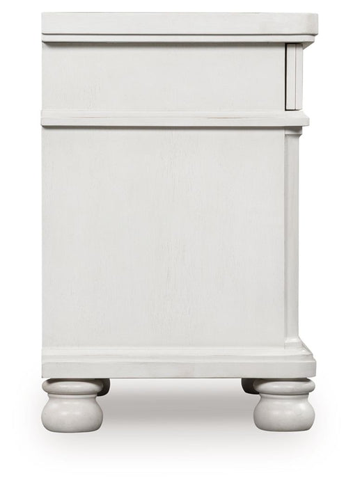 Rowlenstown - Three Drawer Night Stand - Simple Home Plus