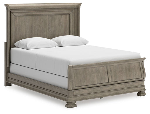 Lexorne - Sleigh Bed - Simple Home Plus