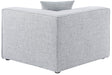 Cube - Linen Corner Chair - Simple Home Plus