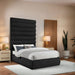 Adam - Boucle Fabric Bed With 89" Headboard - Simple Home Plus