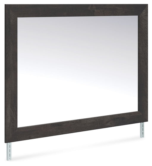 Hollivern - Dark Gray - Bedroom Mirror - Simple Home Plus