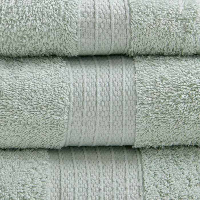 Organic - 6 Piece Towel Set - Seafoam