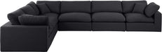 Comfy - 6 Piece Linen Modular Corner Sectional - Simple Home Plus
