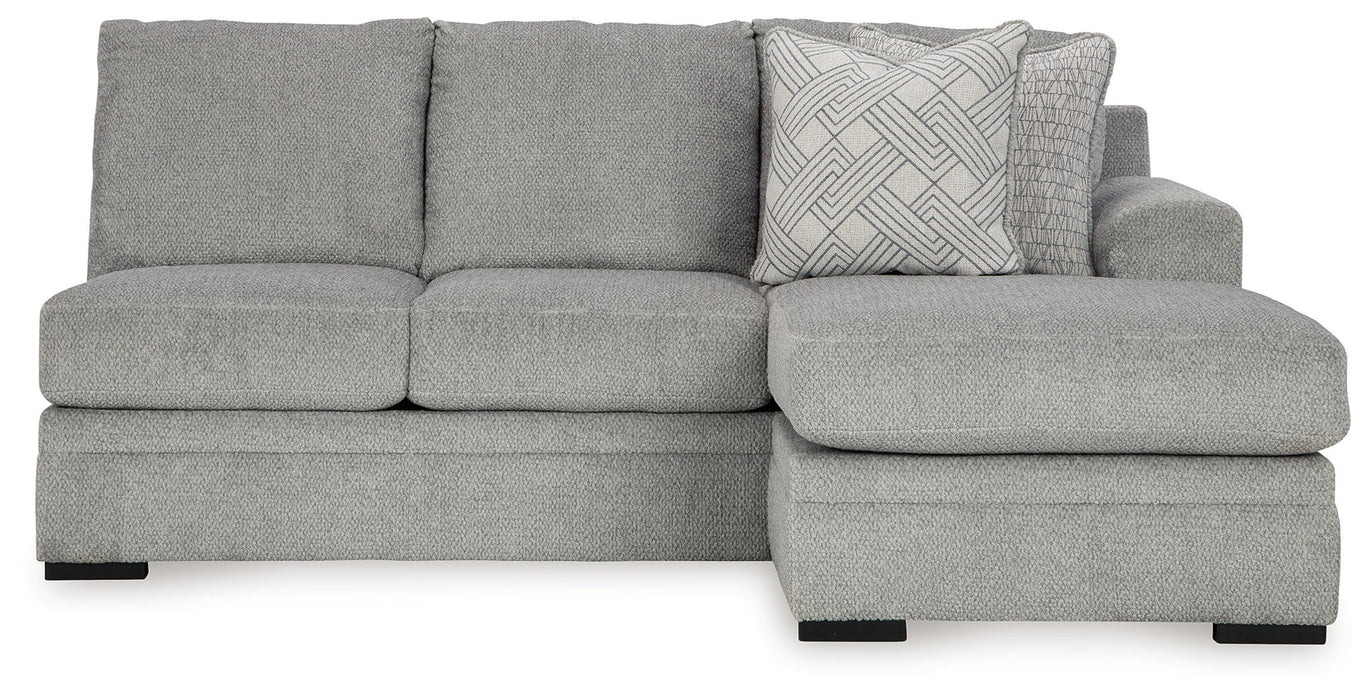 Casselbury - Raf Sofa Chaise - Cement - Simple Home Plus