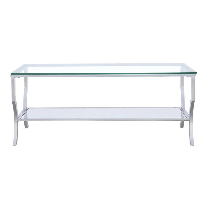 Saide - Rectangular Glass Top Table - Simple Home Plus