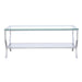 Saide - Rectangular Glass Top Table - Simple Home Plus