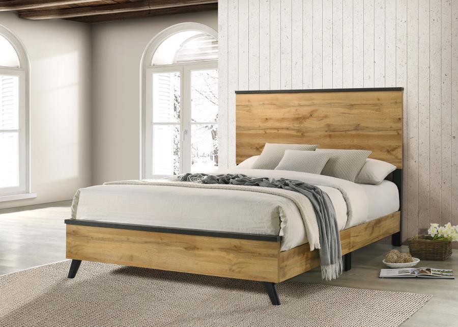 Kaywood - Panel Bed - Simple Home Plus