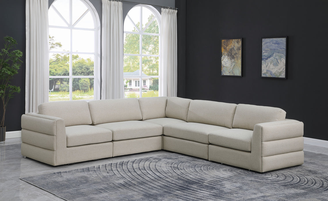 Beckham - 5 Piece Modular Corner Sectional - Simple Home Plus