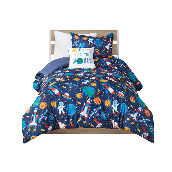 Jason - Outer Space Comforter Set - Multi - Simple Home Plus
