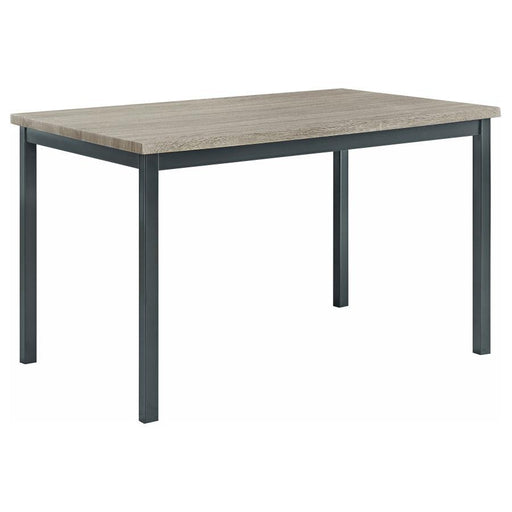 Garza - Rectangular Composite Wood Dining Table - Gray - Simple Home Plus