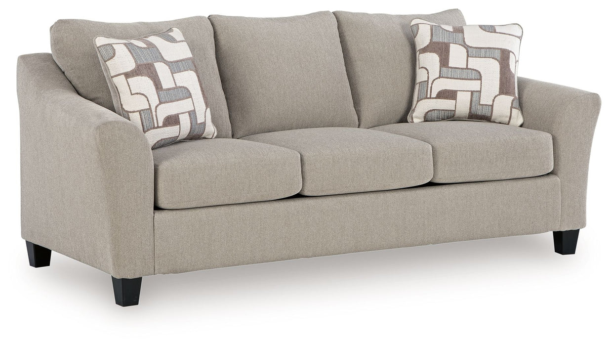 Willarae - 2 Pc. - Sofa, Loveseat - Taupe - Simple Home Plus